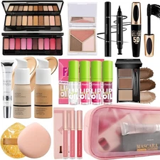All in One Makeup Kit for Women Full Kit,Travel Makeup Kit for Teens,Make Up Gif
