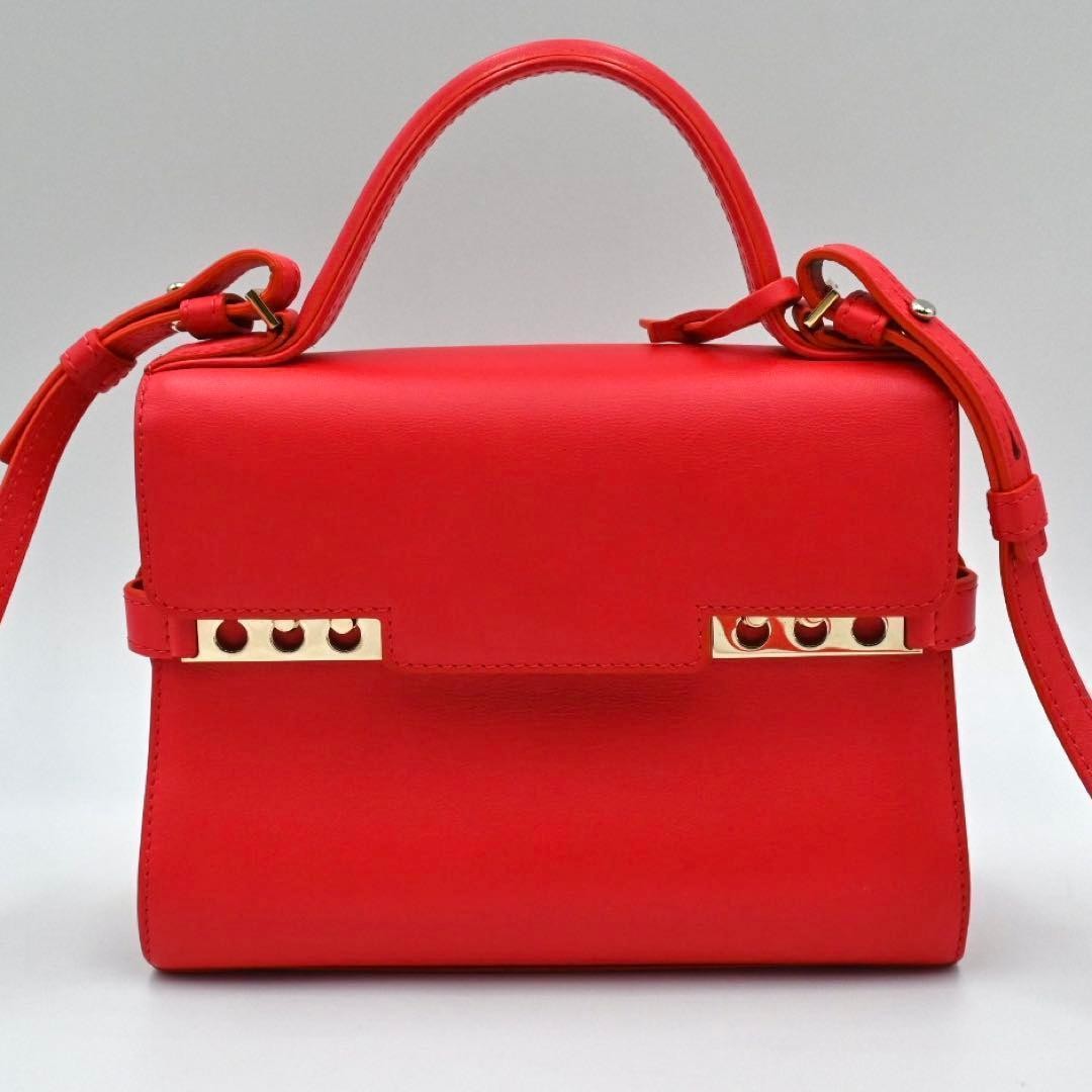 Delvaux Tempête Small Handbag 2-way Shoulder Bag