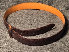 EDWARD H. BOHLIN BUFFALO LEATHER WESTERN BELT SZIE 38 1950s 1960s ERA HOLLYWOOD
