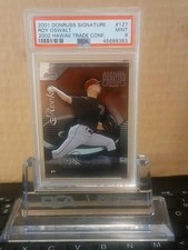 ROY OSWALT 2001 Donruss Signature 2002 Hawaii Trade Conf PSA 9 Pop 1 none above