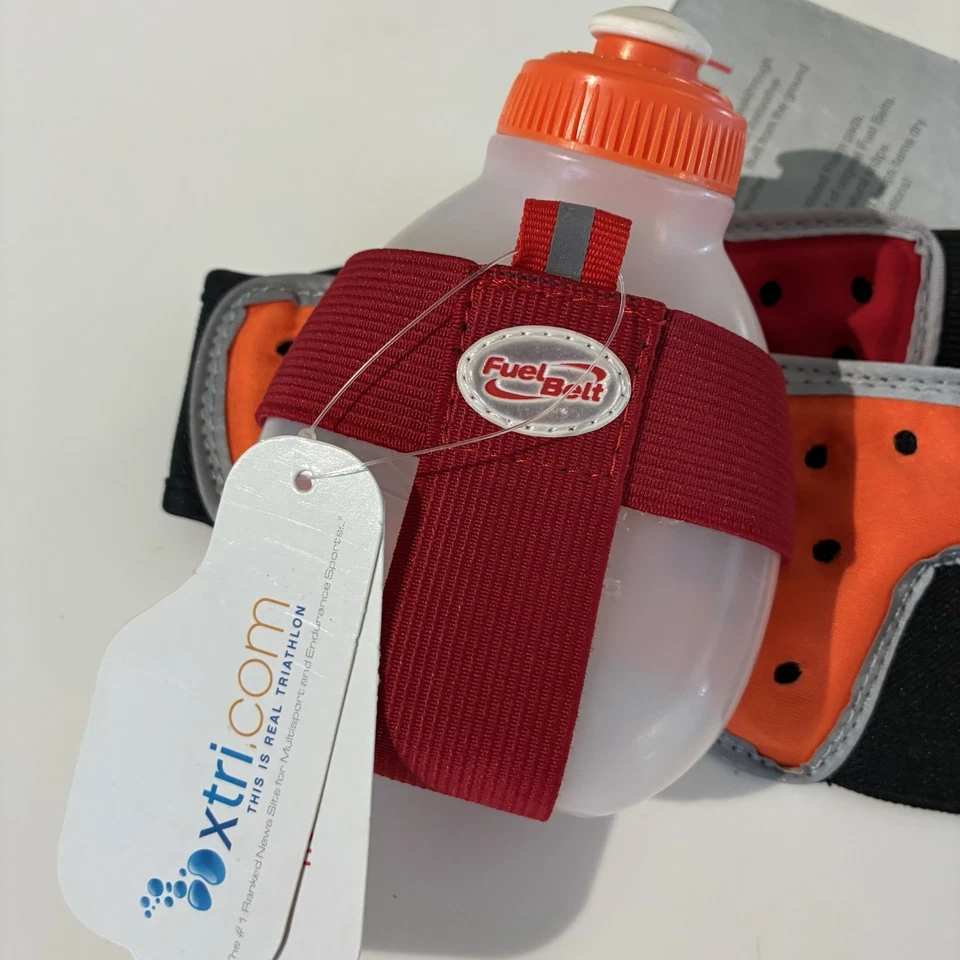 FuelBelt Helium 2-Bottle Hydration Belt Running NWT Size S 27-29 - Image 3 of 4