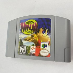Mystical Ninja Starring Goemon - Nintendo 64 (N64) Rare find Factory sealed