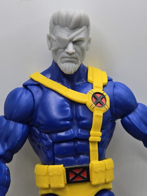 3d Print Slade STROKE OF DEATH FULL HAIR HEAD#1 1:12 6'' Classified LEGENDS Scale