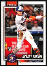 2026 Topps #145 Kenedy Corona RC Houston Astros