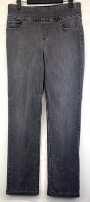 Gloria Vanderbilt Jeans - Womens Size 8 - Gray - Amanda Pull On (4861)