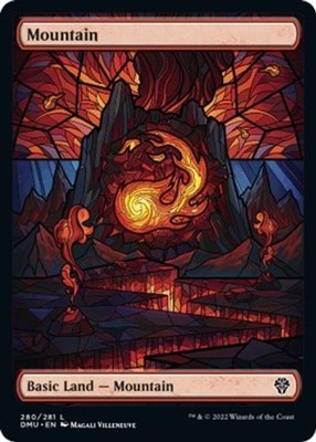 Foil Mountain (Showcase) - 280 - NM - Dominaria United