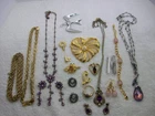 Lot Of Vintage Costume Jewelry Avon And Some Other Brands