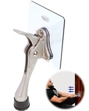 Door Stopper with Adhesive Bracket Stickers, No Drilling or Tools Needed, Ava...