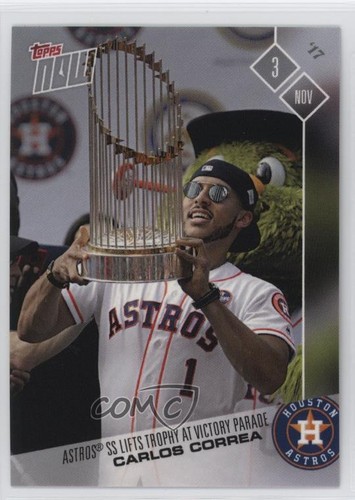 2017 Topps Now OS-5 Carlos Correa