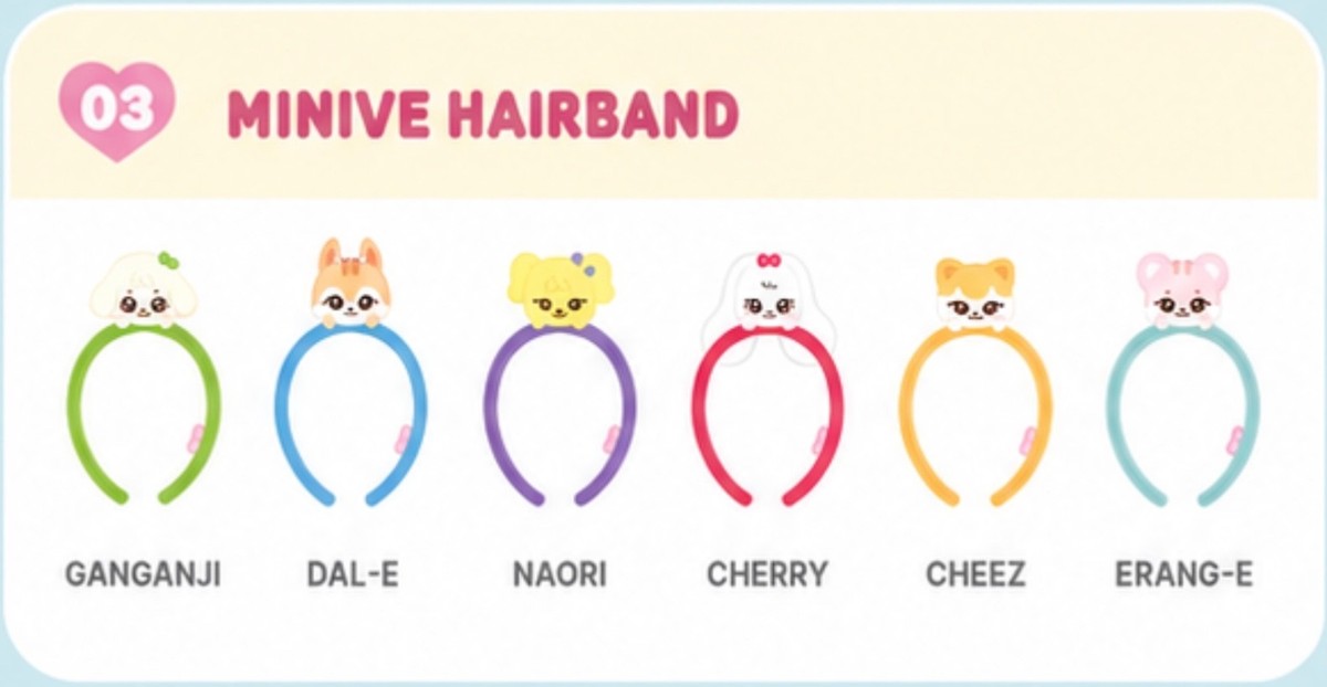 OFFLINE] IVE COLLAB with EVERLAND ForEVER IVE OFFICIAL MERCH LIST