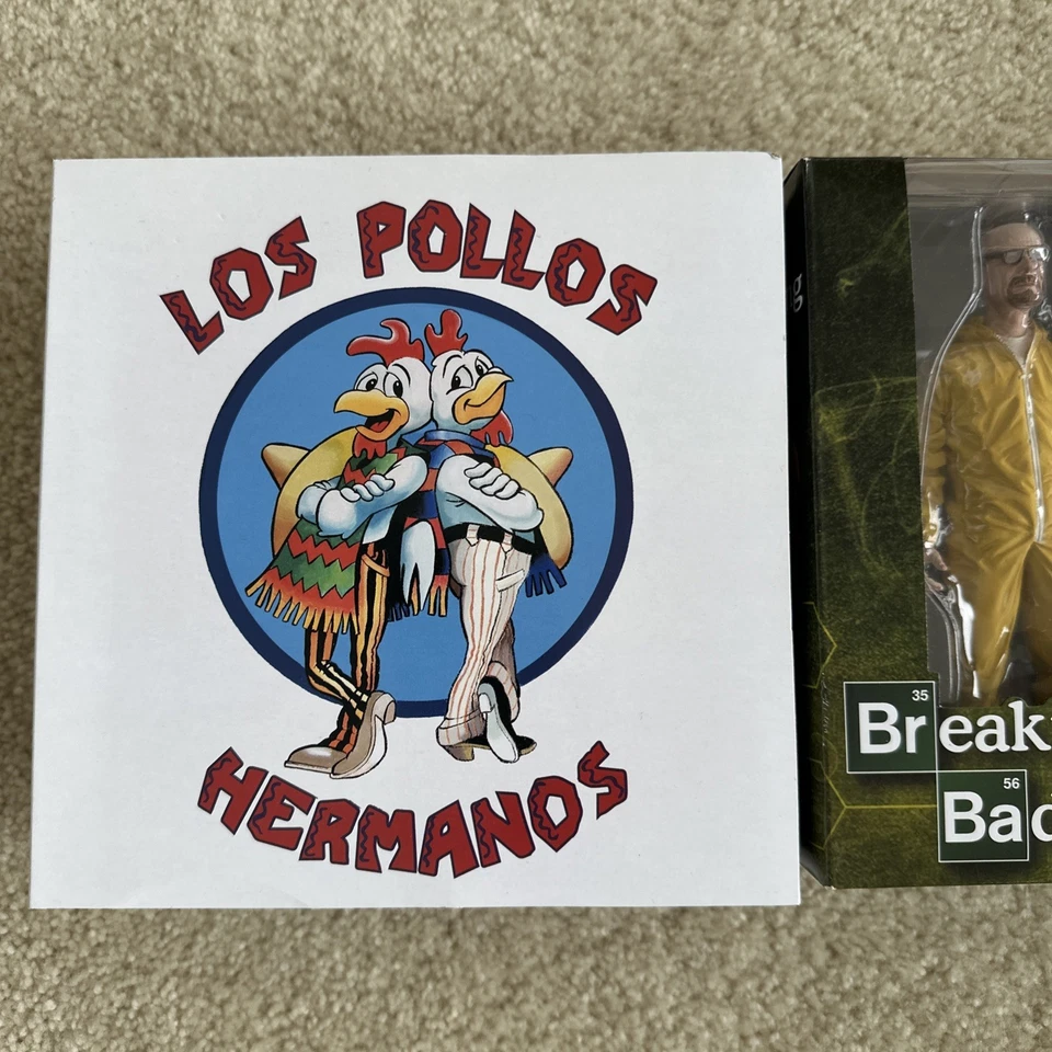 Breaking Bad Walter White Mezco SDCC 2013 独家可动人偶 Los Pollos — 第 2/3 张图片