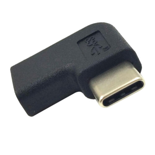 USB 3.1 Typ C Buchse auf 90 Grad Winkelstecker Stecker - Afbeelding 1 van 10