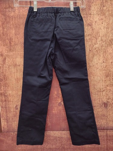 Lands End Girls Khaki/ Navy Pants Size 6 - Picture 3 of 7