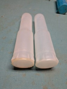 Lot of 2 - View Loader Clear Paintball Pod Holder 11"