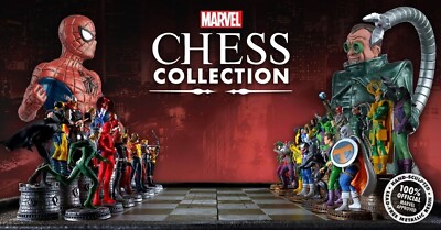 (UPDATED) Eaglemoss Marvel Chess Collection Figurines (Magazines included)