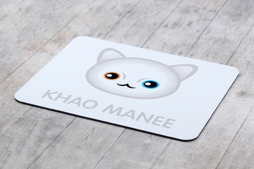 Khao Manee Sous-Main Avec Chat Art-Chien - Photo 6/6