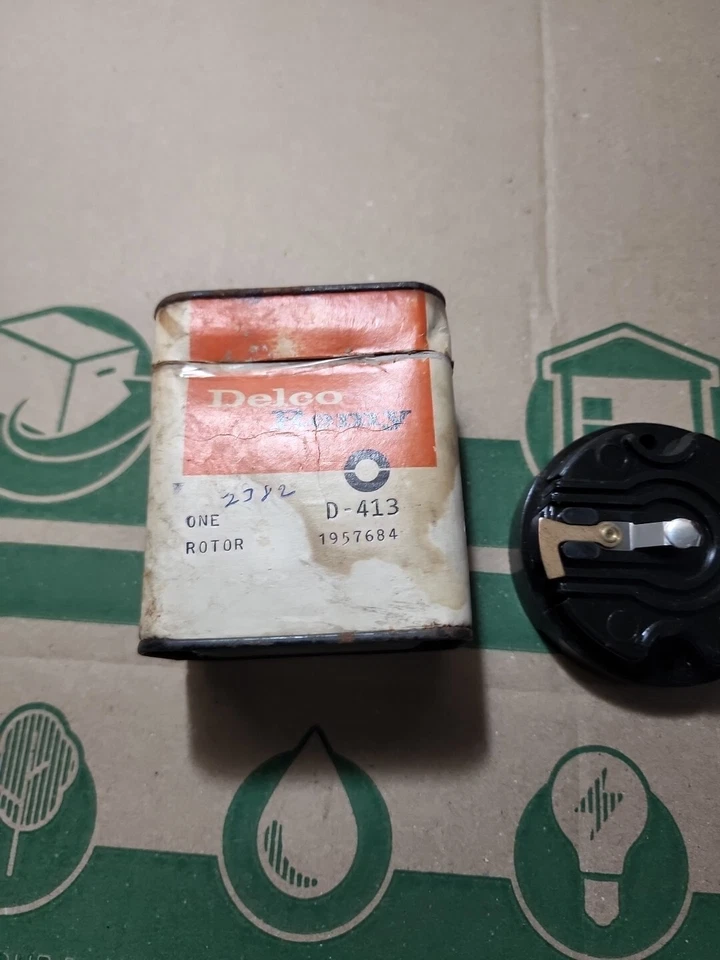 Nuevo de Lote Antiguo AC Delco Remy Rotor D413 1957684 Se Adapta a 62-67 GM Buick & Olds 6 Cilindros Fabricante de Equipo Original Foto 4 de 4