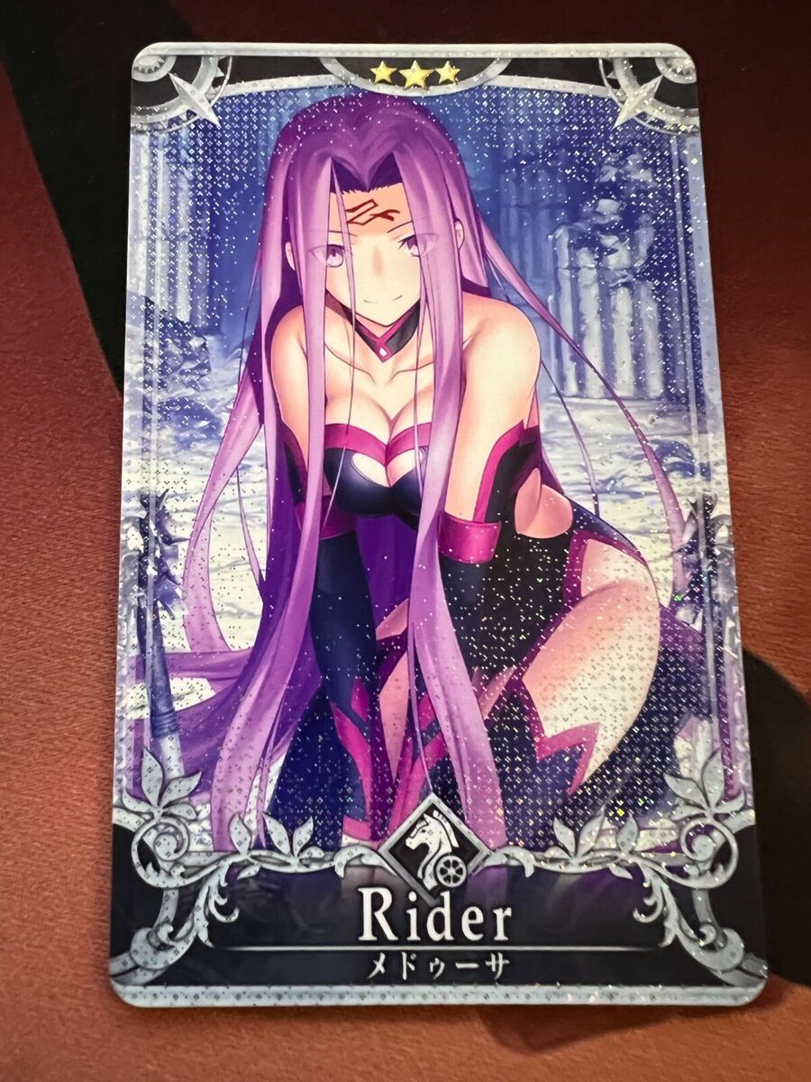 Medusa Rider FGO Fate Grand Order Arcade Project Card Medusa Rider FGO Fate Grand Order Arcade Project Card