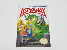 Astyanax Nintendo NES Rental Cut Box ONLY *DAMAGED