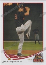 2016 Modesto Nuts Jack Wynkoop RC Rookie Colorado Rockies