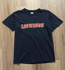 Vintage 2000s Lagwagon Spell Out Band Y2K T-Shirt Size Medium