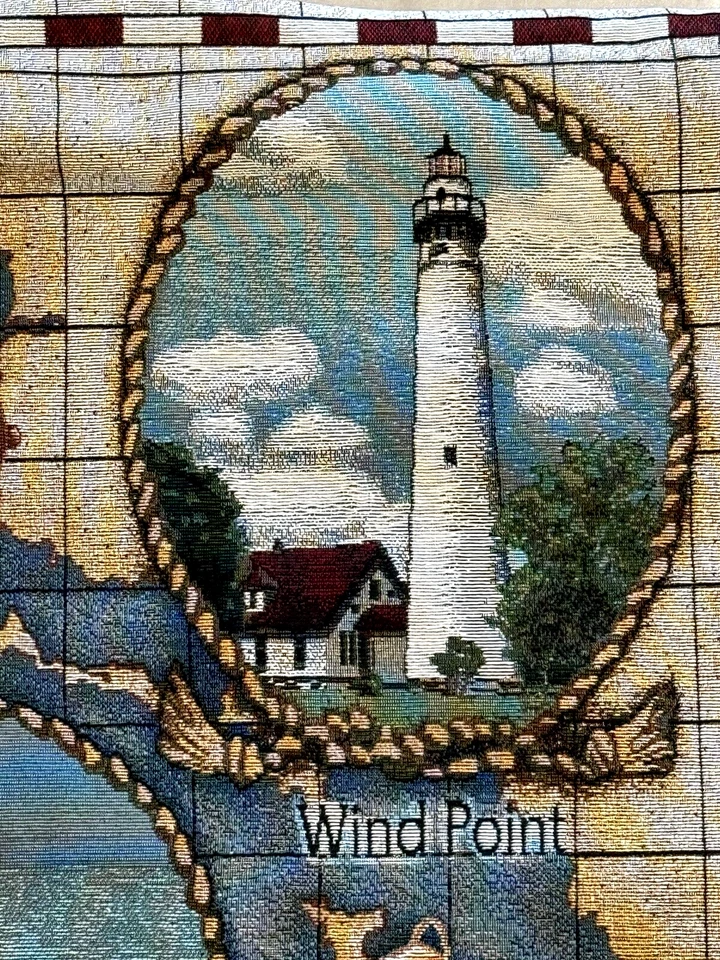 大湖灯屋 34 英寸 X 26 英寸壁挂纸巾 — 第 4/4 张图片