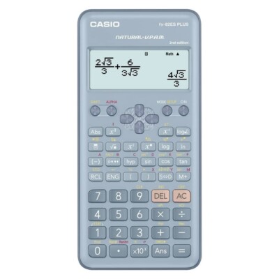 Casio FX-82ES Plus Blue 2nd Gen Non-Programmable Scientific Calculator  Australia
