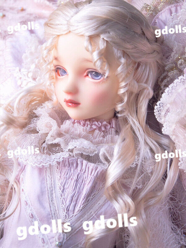 1/3 BJD Dolls Resin Girl Pretty Naked Doll + Eyes + Face Makeup Gift Toys L