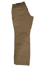 Faded Glory Womens Plus Slim Leg Cargo Pant Size 18W Kakhi Color NWT