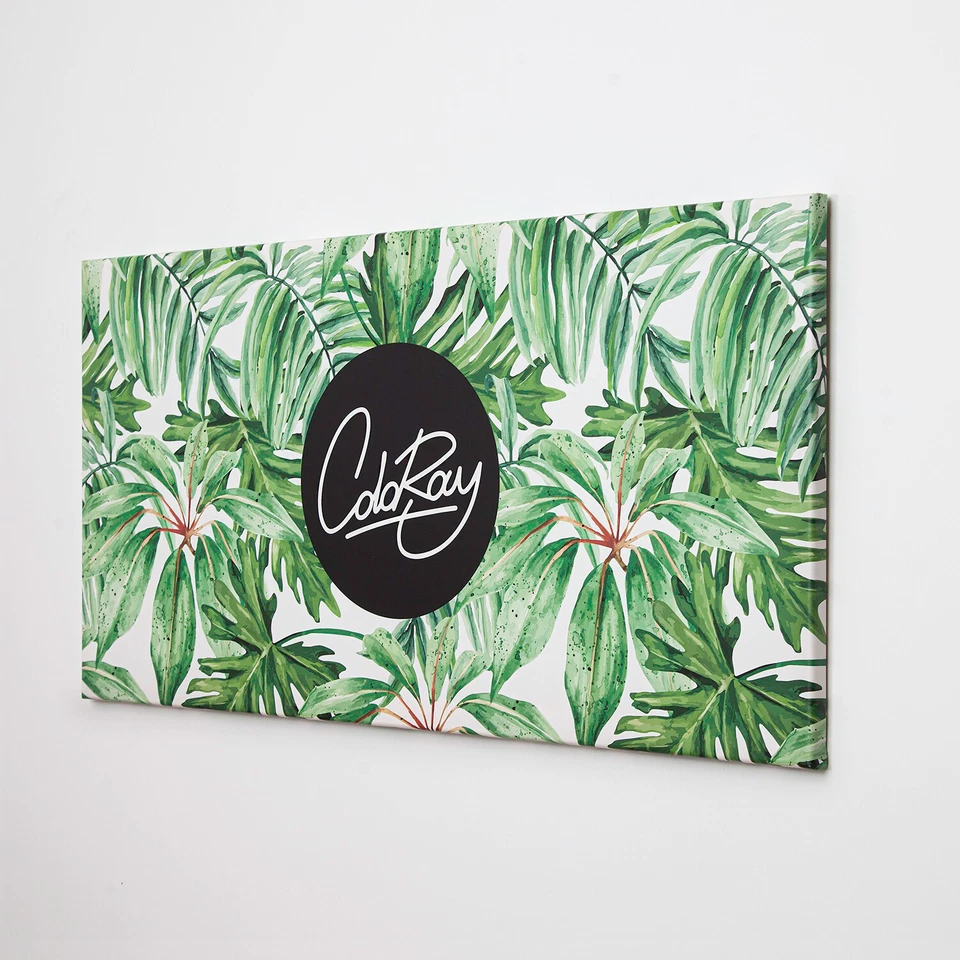 Canvas Wandbild Leinwand Bilder 100x50 Kunst Gemälde abstrakte von Mohn Blumen - Bild 4 von 4