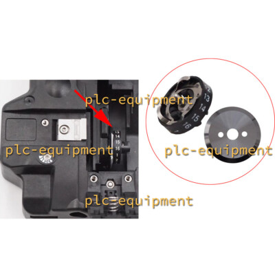 Fit for Fujikura CT-08 Fiber Cleaver Cutting Blade Rotating Disc Knob Dial Knob