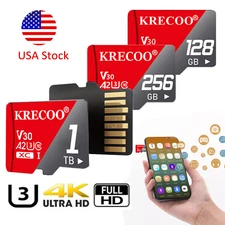 Micro SD Card Memory 32G 64GB 128GB 256GB 2TB TF Extreme Ultra US Wholesale Lot