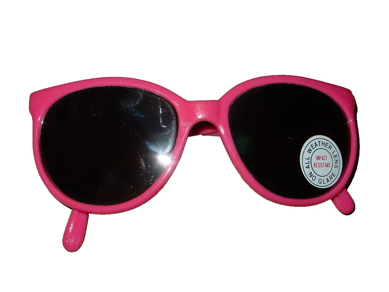 New Wave Plastic 1980s Vintage Sunglasses