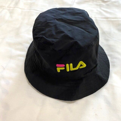 Fila Bucket Hat kids Moda Nella Vita Sportiva Black 7 in D