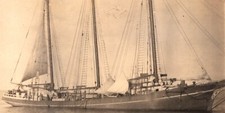 C.A. Thayer Last Pacific Lumber Schooner Built Humboldt Bay CA Dog Hole RPPC D8