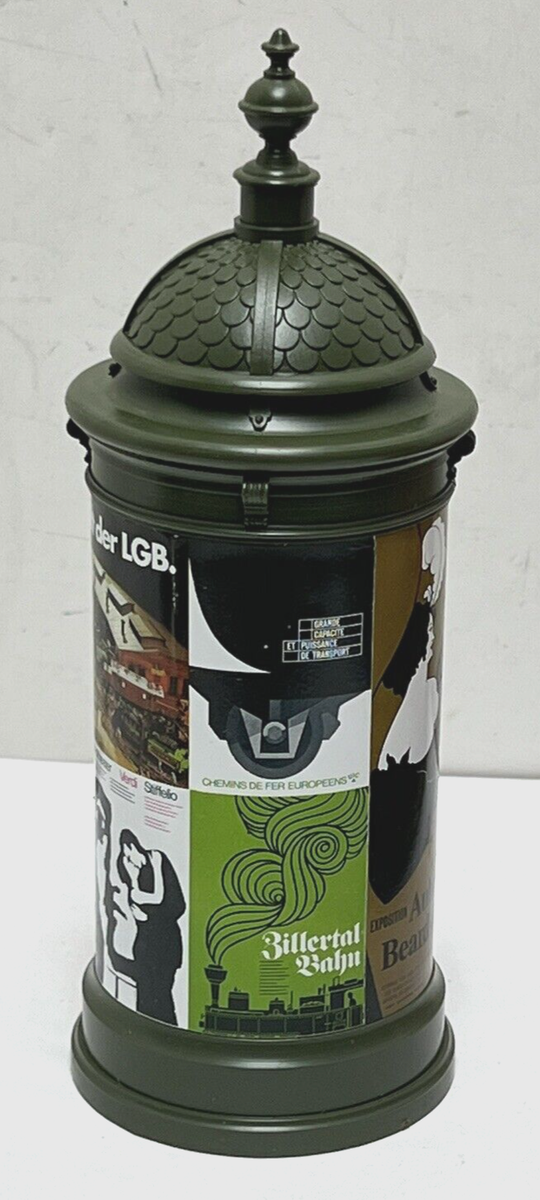 VINTAGE LGB G-GAUGE 5038 ADVERTISING PILLAR/BILLBOARD TRAIN