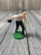 CMV 142 White Black Green Stand Bowler Black Ball Hong Kong Figurine Figure