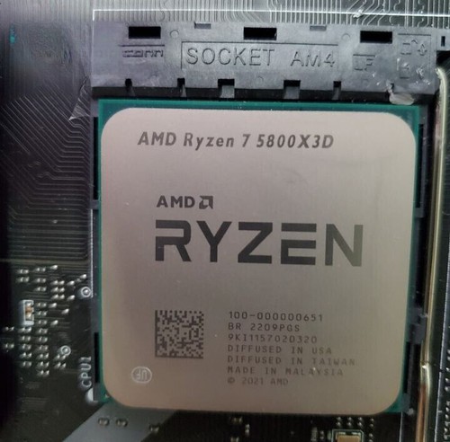 AMD Ryzen 7 5800X3D R7 5800X3D AM4 CPU Processor 3.4GHz 8Core 16Thr 105W 32MB