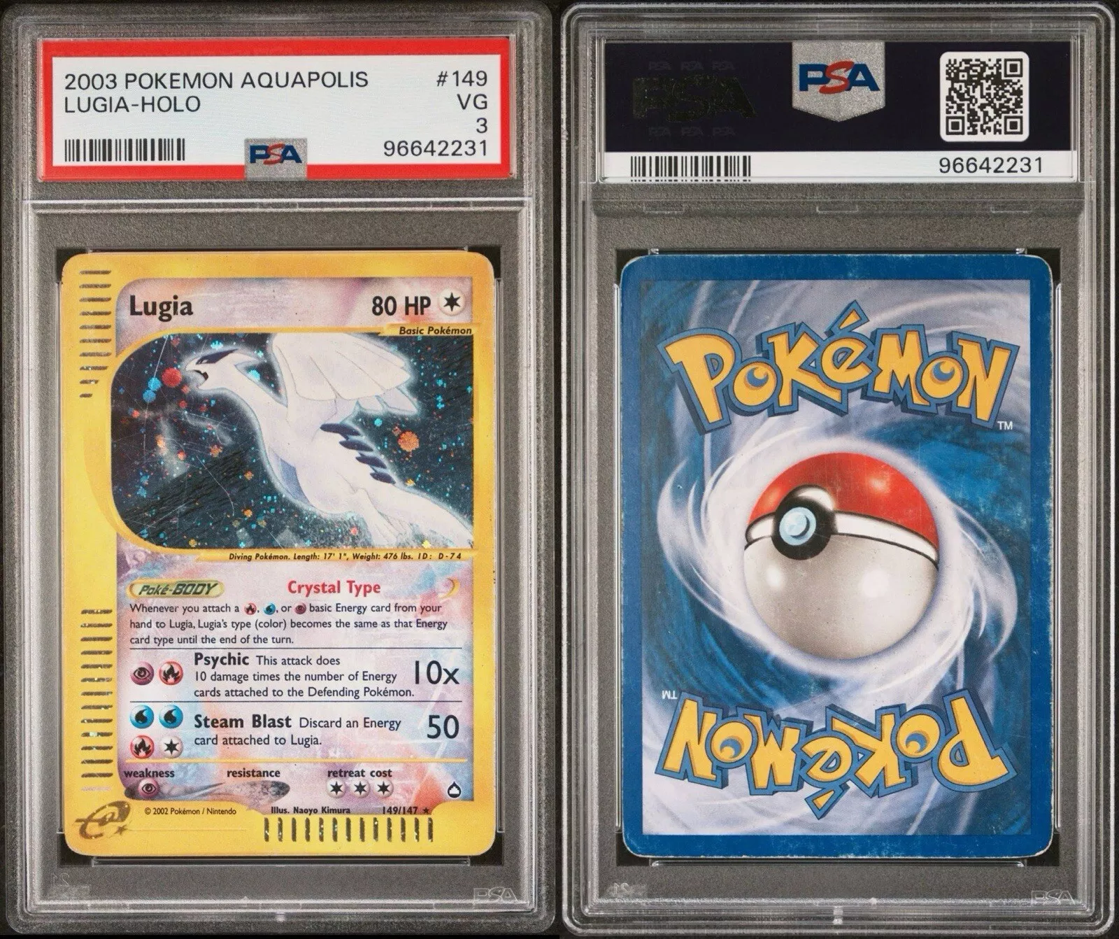 Lugia Aquapolis 149/147 Values - MAVIN Lugia Aquapolis 149/147 Values - MAVIN