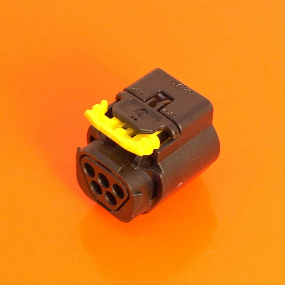 Genuine Bosch 5 Way Trapez Sealed Female Connector w/ Terminals Seals 1928405159 - Image 3 of 4