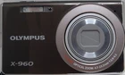 Olympus X-960, 14 Mega Pixels Digital Camera, small pixel damage, D33235 Genuine