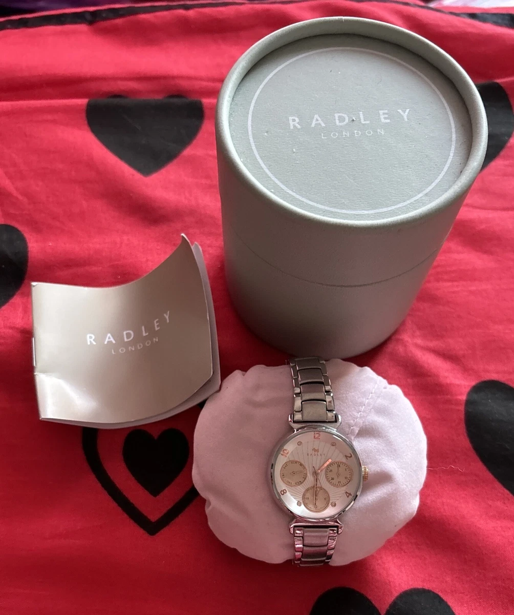 Ridley of London watch and bracelet Radley London Ladies Rose Gold Open Shoulder Bracelet Watch  main image 4