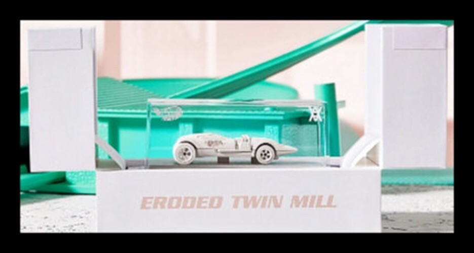 Hot Wheels X Daniel Arsham Eroded Twin MIll Mattel Creations