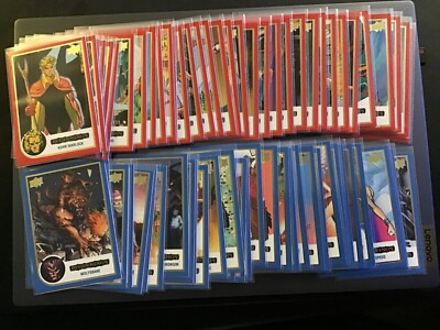 2024 UD Marvel Beginnings Vol 2 Series 2 RED & BLUE base parallel pick a card