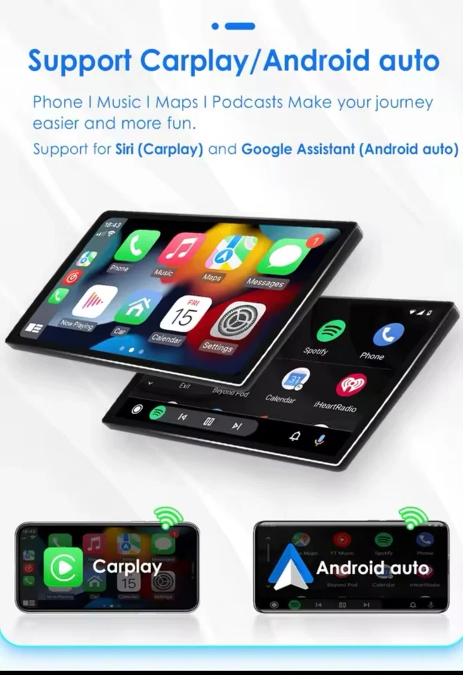 ANDROID 2gb 64gb Smart Fortwo 451 2011-2015 stereo navigatore radio 9" USB WIFI - Image 3 of 4