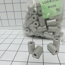 `Qty 10: OD .500" x ID .169" x L .748" Aluminum Spacer Bushing