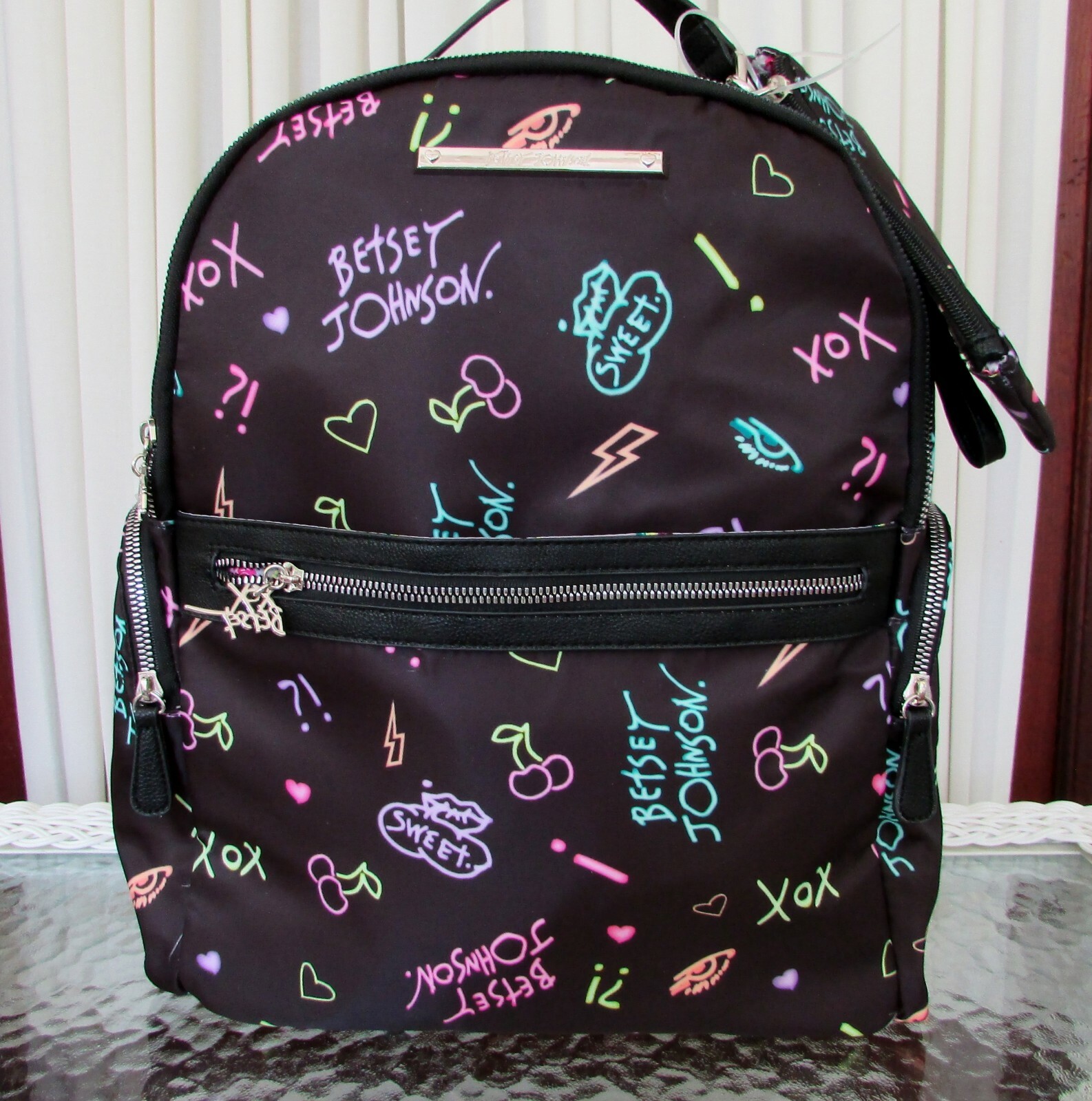 betsey johnson book bags
