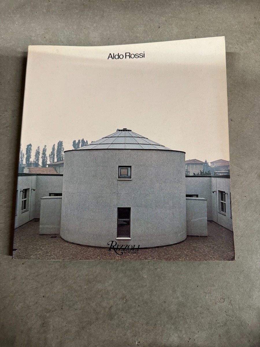 ALDO ROSSI プロジェクトポスター 1962 Aldo Rossi : Projects and Drawings, 1962-1979 by Francesco