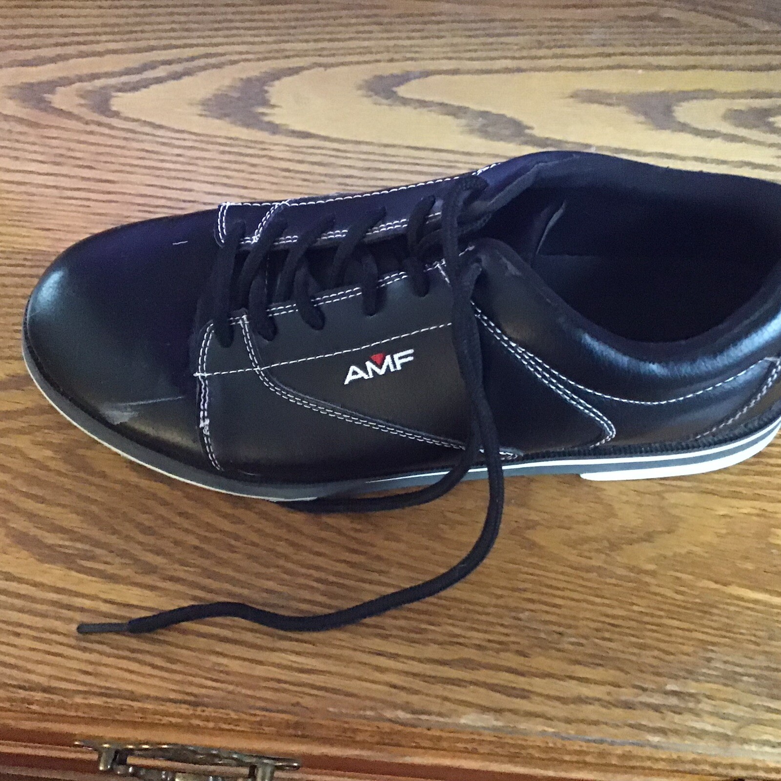 AMF Mens Professional Black Bowling Shoes Size 12 eBay