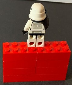 VTG Lego Star Wars Minifigure Sandtrooper Black Pauldron sw0271 Set #8092 +Gun